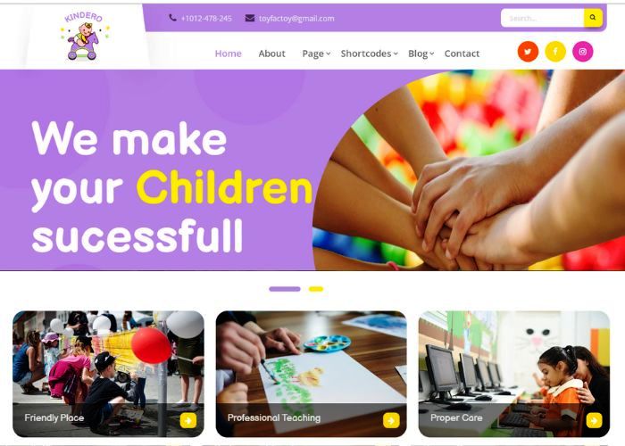 Child Care Kindergarten Theme - Texpert Mentor